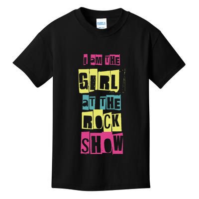 I Am The Girl At The R.O.C.K Show Funny Punk Rock Kids T-Shirt