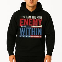 I Am The Enemy Within Pun Hoodie