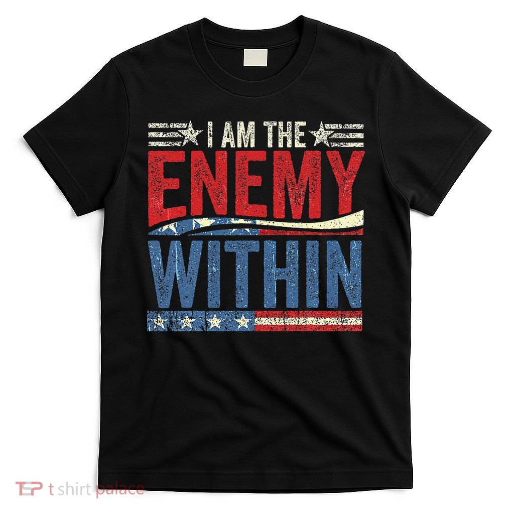 I Am The Enemy Within Pun T-Shirt