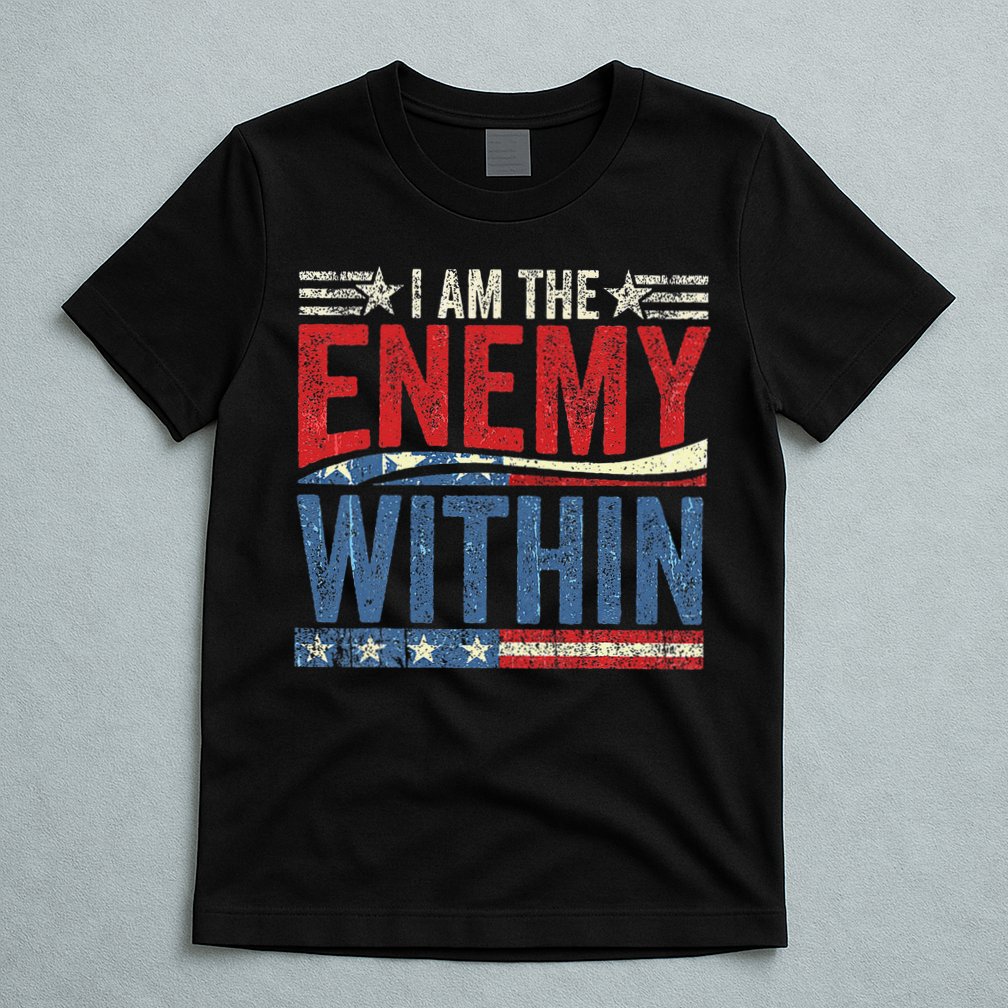 I Am The Enemy Within Pun T-Shirt
