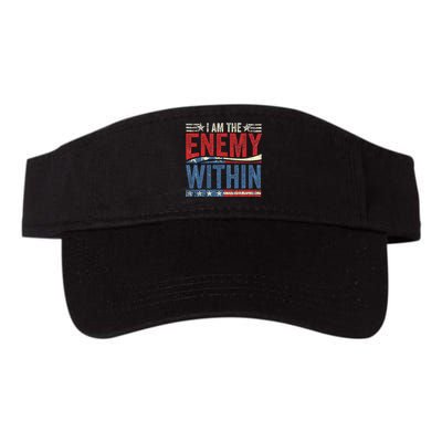I Am The Enemy Within Pun Visor