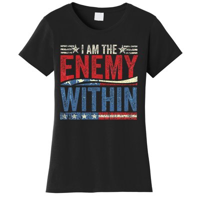 I Am The Enemy Within Pun Women's T-Shirt