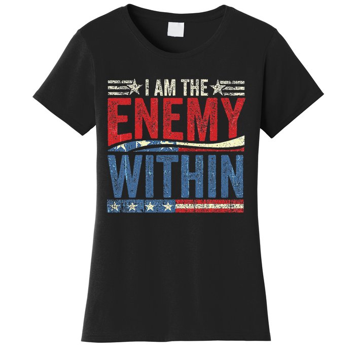 I Am The Enemy Within Pun Women's T-Shirt