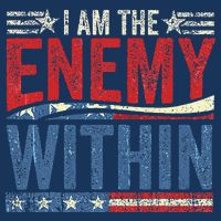 I Am The Enemy Within Pun Infant Baby Jersey Bodysuit