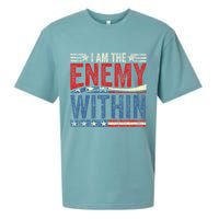 I Am The Enemy Within Pun Sueded Cloud Jersey T-Shirt