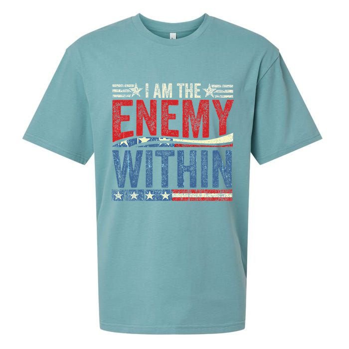 I Am The Enemy Within Pun Sueded Cloud Jersey T-Shirt