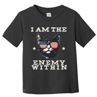 I Am The Enemy Within American Cat Toddler T-Shirt