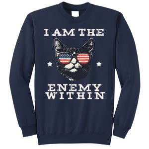 I Am The Enemy Within American Cat Sweatshirt