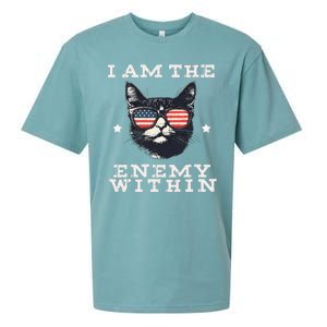 I Am The Enemy Within American Cat Sueded Cloud Jersey T-Shirt