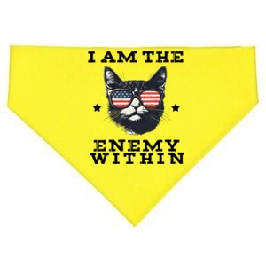 I Am The Enemy Within American Cat USA-Made Doggie Bandana