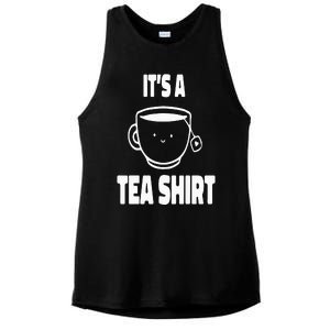 It's A Tea Funny Tea Drinker Lover Ladies PosiCharge Tri-Blend Wicking Tank