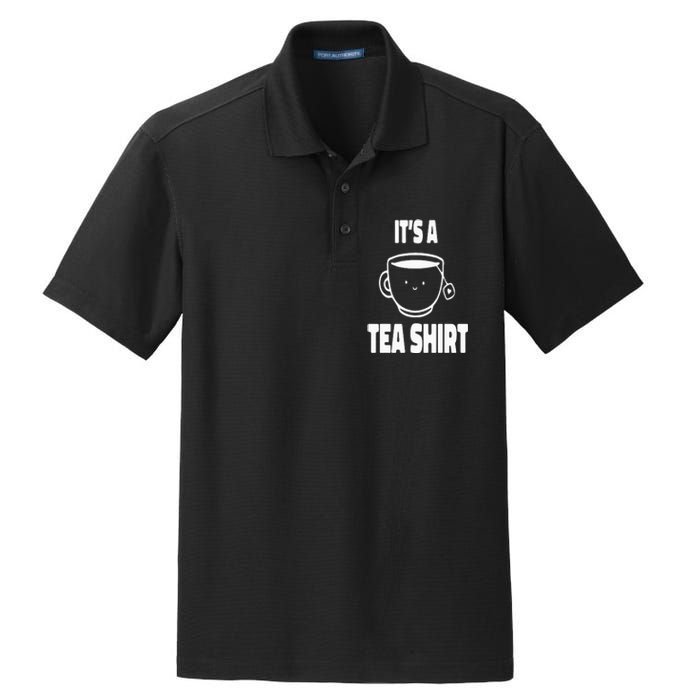 It's A Tea Funny Tea Drinker Lover Dry Zone Grid Polo