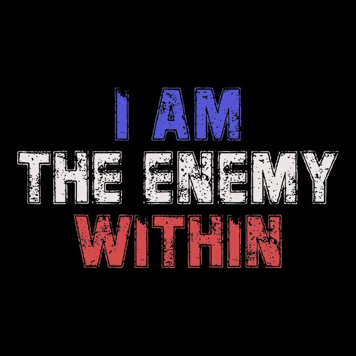 I Am The Enemy Within Poster