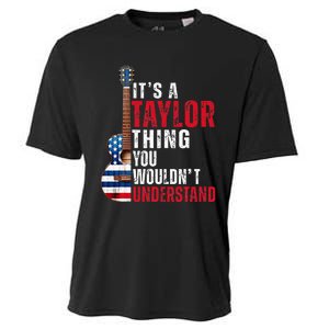 ItS A Taylor Thing You WouldnT Understand American Flag Cooling Performance Crew T-Shirt