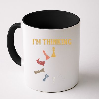 I Am Thinking Chess Pieces IM Thinking Chess Player Lover Mug