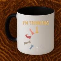 I Am Thinking Chess Pieces IM Thinking Chess Player Lover Mug
