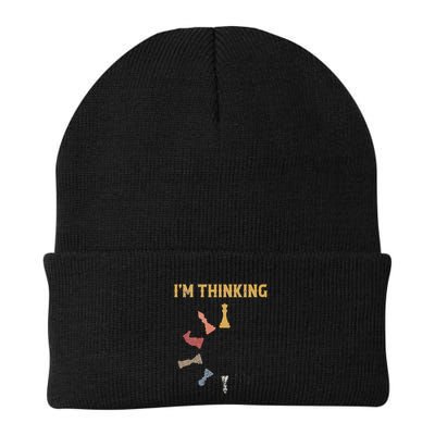 I Am Thinking Chess Pieces IM Thinking Chess Player Lover Beanie