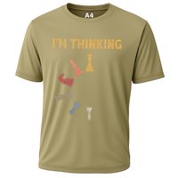 I Am Thinking Chess Pieces IM Thinking Chess Player Lover Performance Shirt