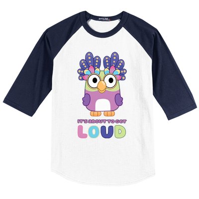 Its About To Get Loud Chattermax Tea Party Hide And Seek Baseball Sleeve Shirt