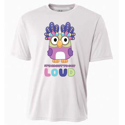 Its About To Get Loud Chattermax Tea Party Hide And Seek Cooling Performance Crew T-Shirt