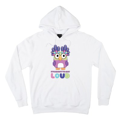 Its About To Get Loud Chattermax Tea Party Hide And Seek Hoodie