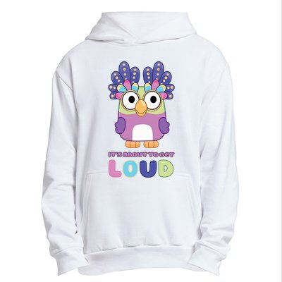 Its About To Get Loud Chattermax Tea Party Hide And Seek Urban Pullover Hoodie