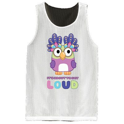 Its About To Get Loud Chattermax Tea Party Hide And Seek Mesh Reversible Basketball Jersey Tank