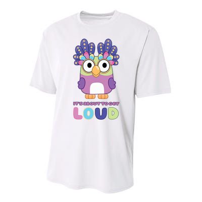 Its About To Get Loud Chattermax Tea Party Hide And Seek Performance Sprint T-Shirt