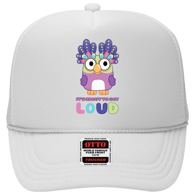 Its About To Get Loud Chattermax Tea Party Hide And Seek Trucker Hat