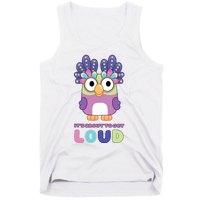 Its About To Get Loud Chattermax Tea Party Hide And Seek Tank Top