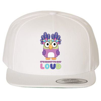 Its About To Get Loud Chattermax Tea Party Hide And Seek Wool Snapback Cap
