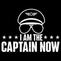 I Am The Captain Now Airplane Aircraft Lover Airline Pilot Cooling Performance Crew T-Shirt