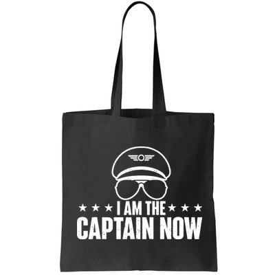 I Am The Captain Now Airplane Aircraft Lover Airline Pilot Bag