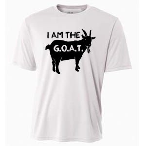 I Am The GOAT Greatest Of All Time Athletics Champion Cooling Performance Crew T-Shirt