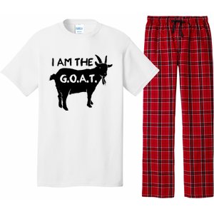 I Am The GOAT Greatest Of All Time Athletics Champion Pajama Set