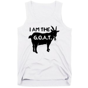 I Am The GOAT Greatest Of All Time Athletics Champion Tank Top