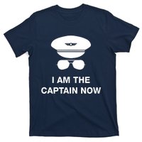 I Am The Captain Now Funny Pilot T-Shirt