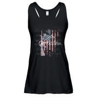 I Am The Militia Pro 2nd Amendment Proud American Flag Gift Ladies Essential Flowy Tank