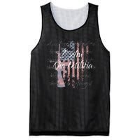 I Am The Militia Pro 2nd Amendment Proud American Flag Gift Mesh Reversible Basketball Jersey Tank