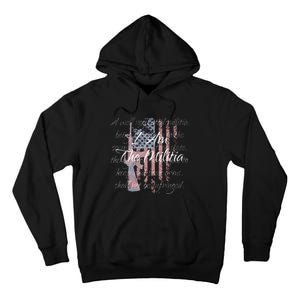 I Am The Militia Pro 2nd Amendment Proud American Flag Gift Tall Hoodie