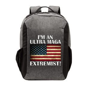 IM An Ultra Maga Extremist Flag America Vector Backpack