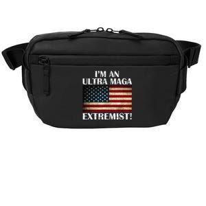 IM An Ultra Maga Extremist Flag America Crossbody Pack