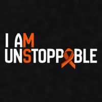 I Am Unstoppable Multiple Sclerosis Ms Awareness Ladies PosiCharge Tri-Blend Wicking Tank