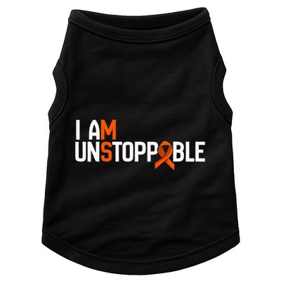 I Am Unstoppable Multiple Sclerosis Ms Awareness Doggie Tank