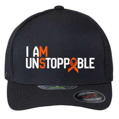 I Am Unstoppable Multiple Sclerosis Ms Awareness Flexfit Unipanel Trucker Cap