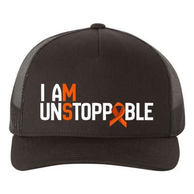 I Am Unstoppable Multiple Sclerosis Ms Awareness Yupoong Adult 5-Panel Trucker Hat