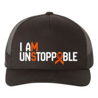 I Am Unstoppable Multiple Sclerosis Ms Awareness Yupoong Adult 5-Panel Trucker Hat