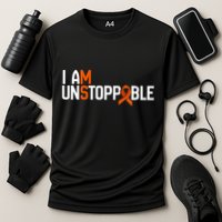 I Am Unstoppable Multiple Sclerosis Ms Awareness Performance Shirt