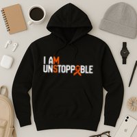 I Am Unstoppable Multiple Sclerosis Ms Awareness Hoodie