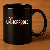 I Am Unstoppable Multiple Sclerosis Ms Awareness 11oz C Handle Ceramic Mug